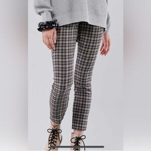 Hollister stretch plaid pants